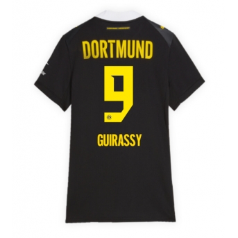Borussia Dortmund Serhou Guirassy #9 Maglia Gara Trasferta Repliche 2026-27 Donna Maniche Corte